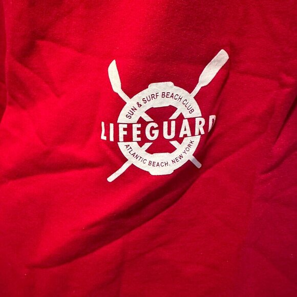 Jerzees Lifeguard Red Joggers - Size Small - Picture 3 of 4